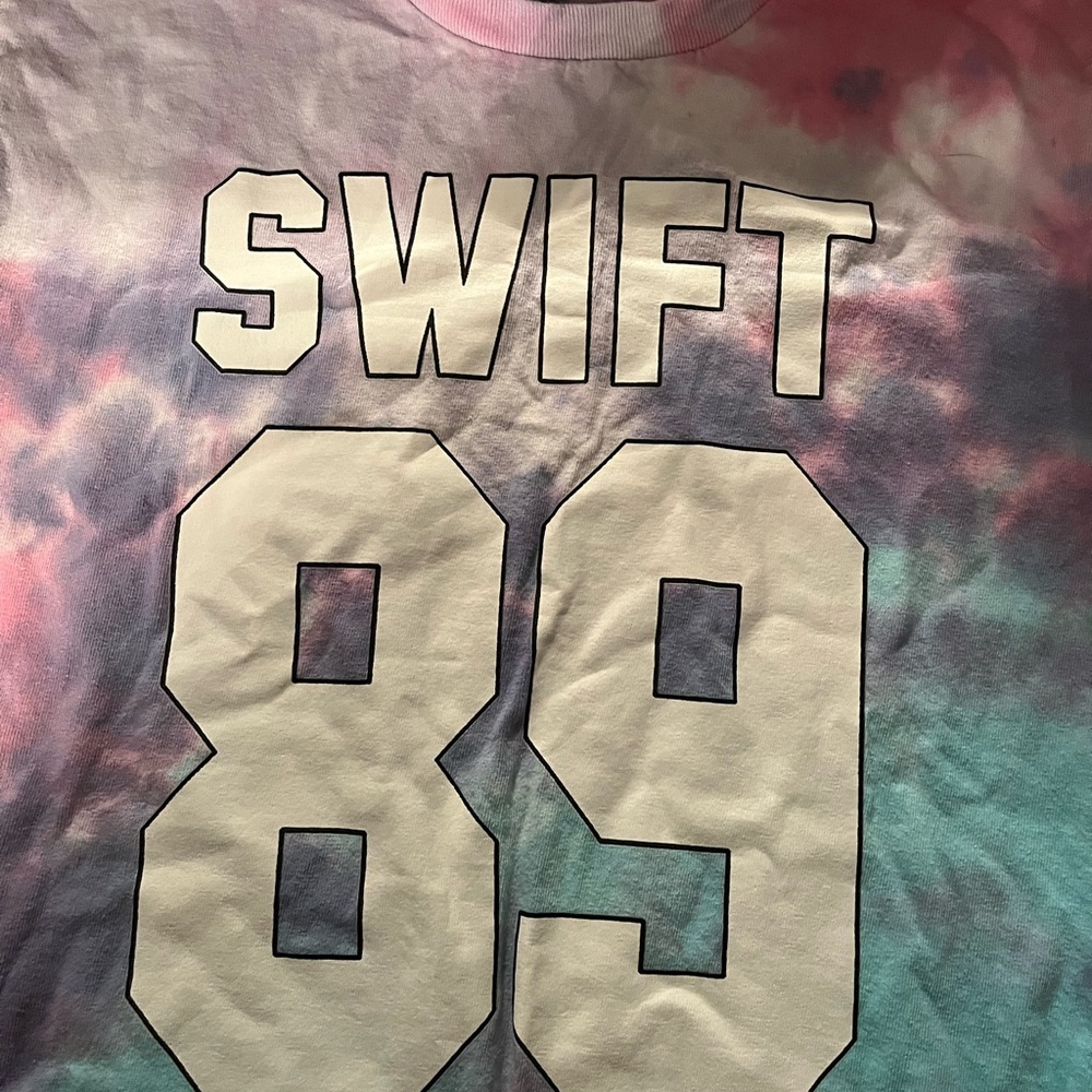 Colortone Tie-Dye Tee with Graphic Design